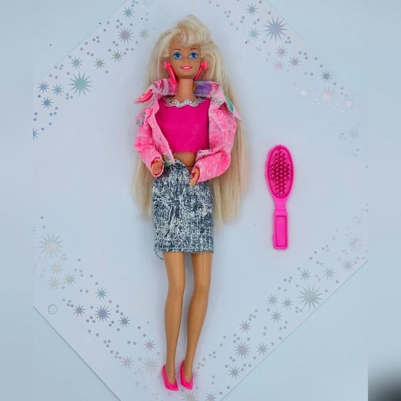 1993 Paint N Dazzle Barbie Vintage - Picture 2 of 11